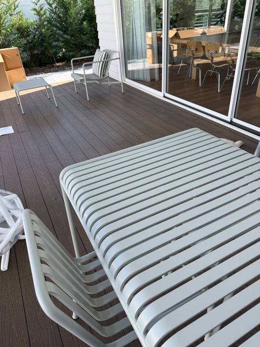HAY | Palissade Table Sky Grey - Long (New With Defects)