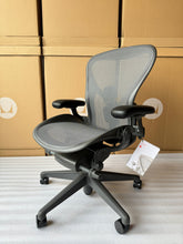 Load image into Gallery viewer, Herman Miller | Aeron Chair With Graphite Frame with Graphite Base