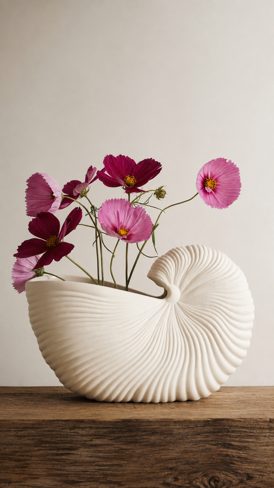 FERM LIVING | Muscheltopf - Off White
