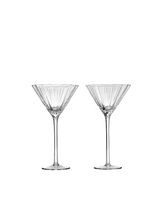 Charger l'image dans la galerie, MODERNISM x Lara K | Cullinan Crystal Martini Glasses (Set Of 2)