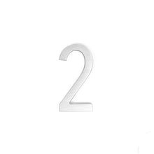 Ladda upp bild till gallerivisning, LUMO Lighting Technology | Illuminated LED Address Number 5" (Outdoor) - Silver/Brushed Aluminum