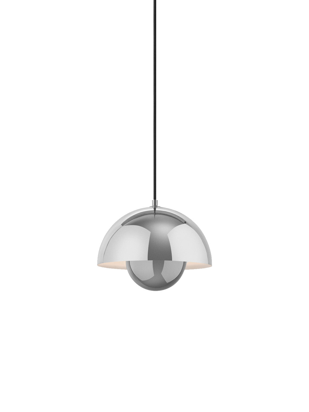 &TRADITION | Blumentopf VP1 von Verner Panton 1968 - Polierter Edelstahl