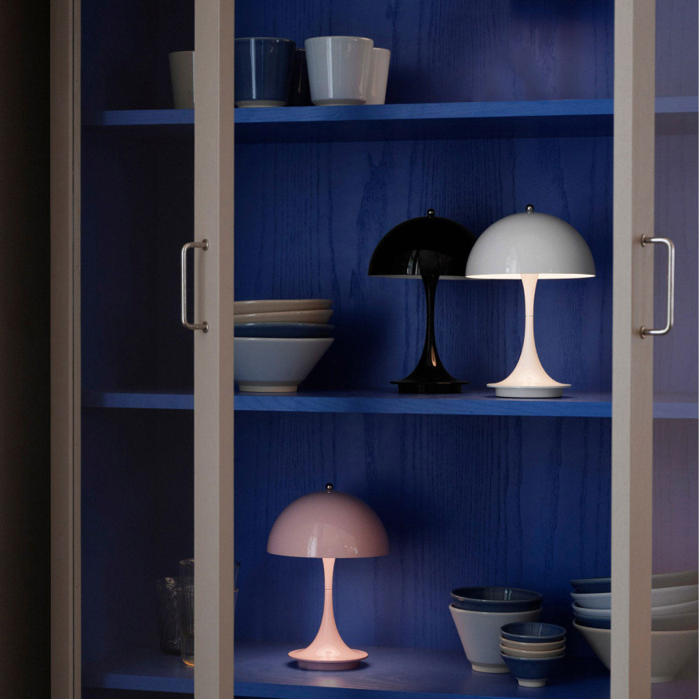 Louis Poulsen by Verner Panton 1971 | Panthella 160 Portable Table Lamp
