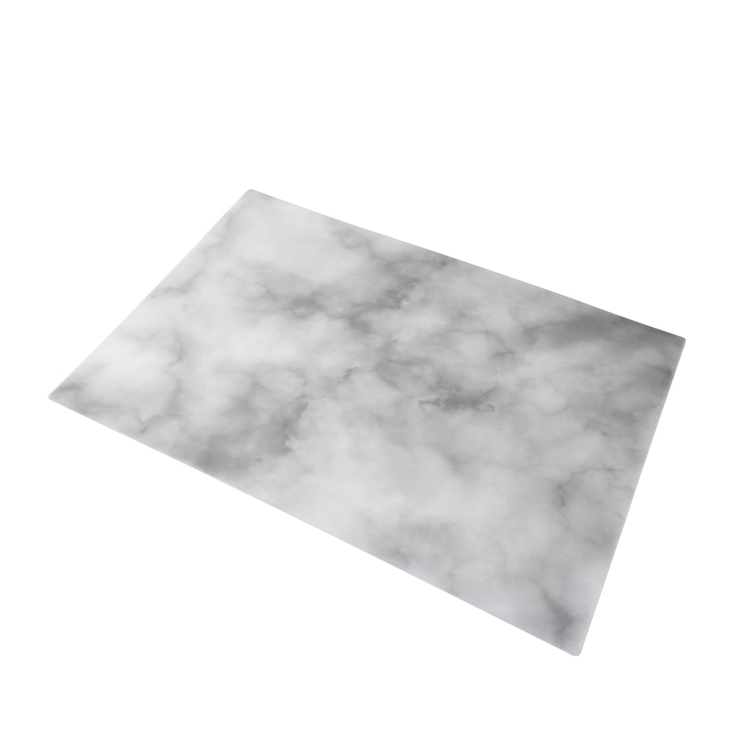 MR & MRS DESIGNER | White Marble Pattern Kitchen Countertop Silicone Mat 60x90cm