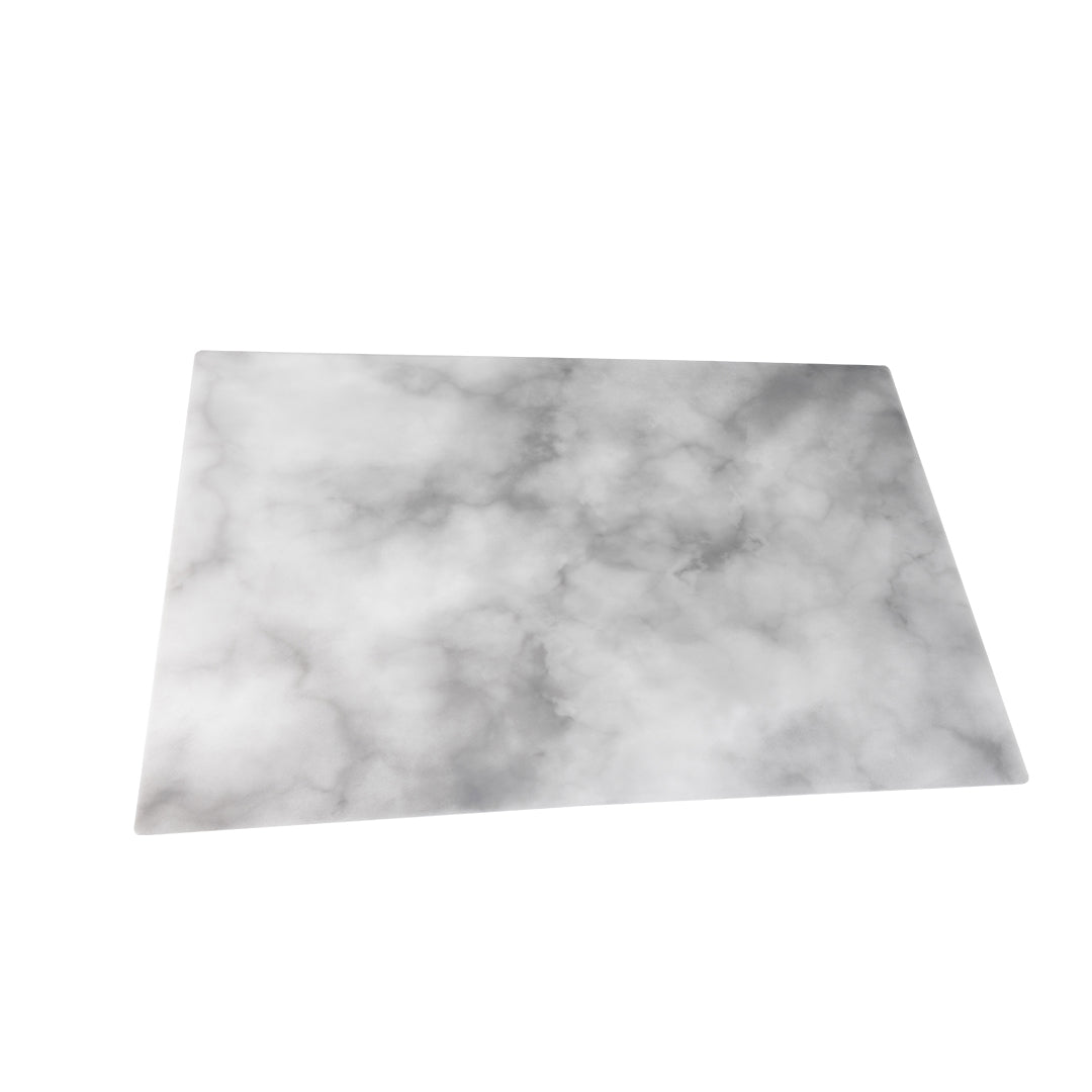 MR & MRS DESIGNER | White Marble Pattern Kitchen Countertop Silicone Mat 60x90cm