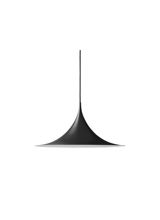 GUBI | Semi Pendant - Small, 30cm - Black Semi Matt