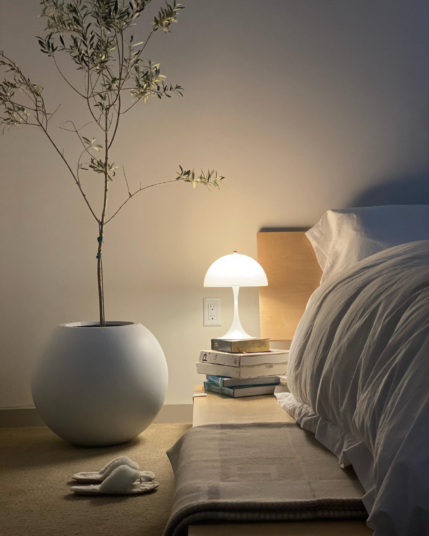 Louis Poulsen by Verner Panton 1971 | Panthella 160 Portable Table Lamp