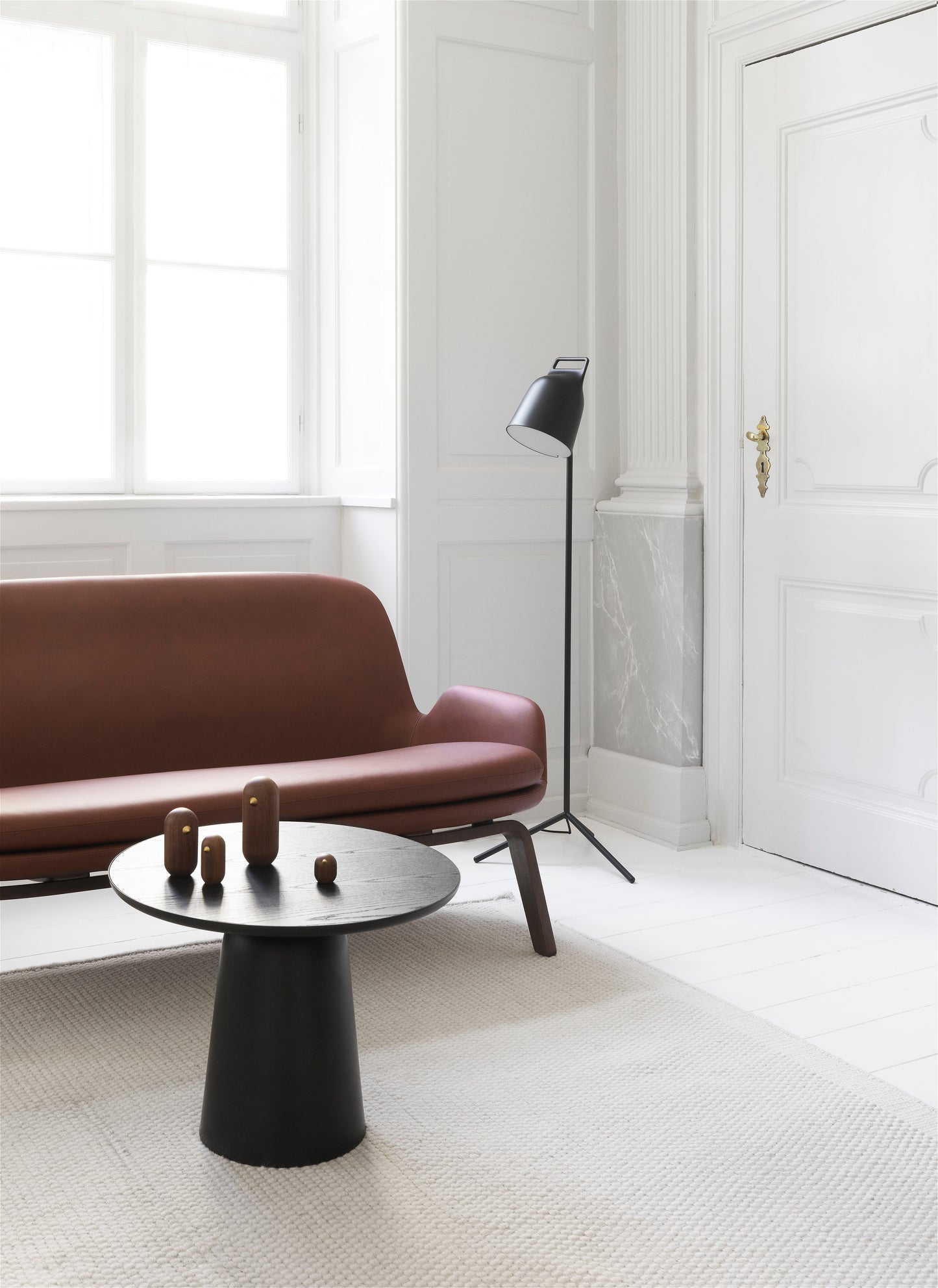 NORMANN COPENHAGEN | Amp-Lampe - Rauch/Schwarz - Groß