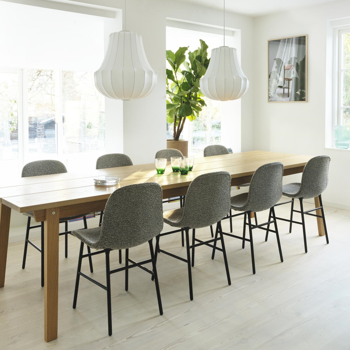 NORMANN COPENHAGEN | Glockenlampe – Weiß (mehrere Größen)