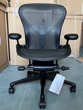 Load image into Gallery viewer, Herman Miller | Aeron Chair With Onyx Frame with Onyx Base
