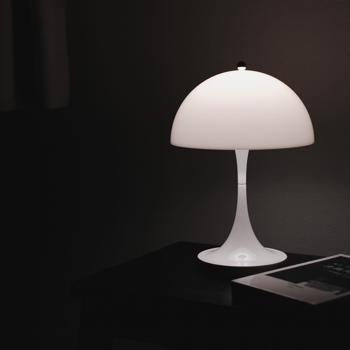 Louis Poulsen by Verner Panton 1971 | Panthella 160 Portable Table Lamp