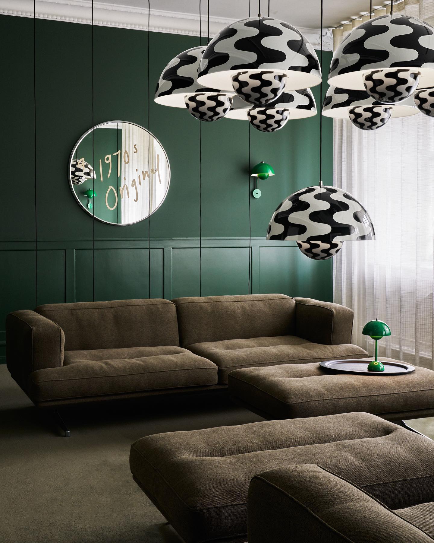 &TRADITION | Flowerpot VP2 van Verner Panton 1971 - Meerdere kleuren beschikbaar