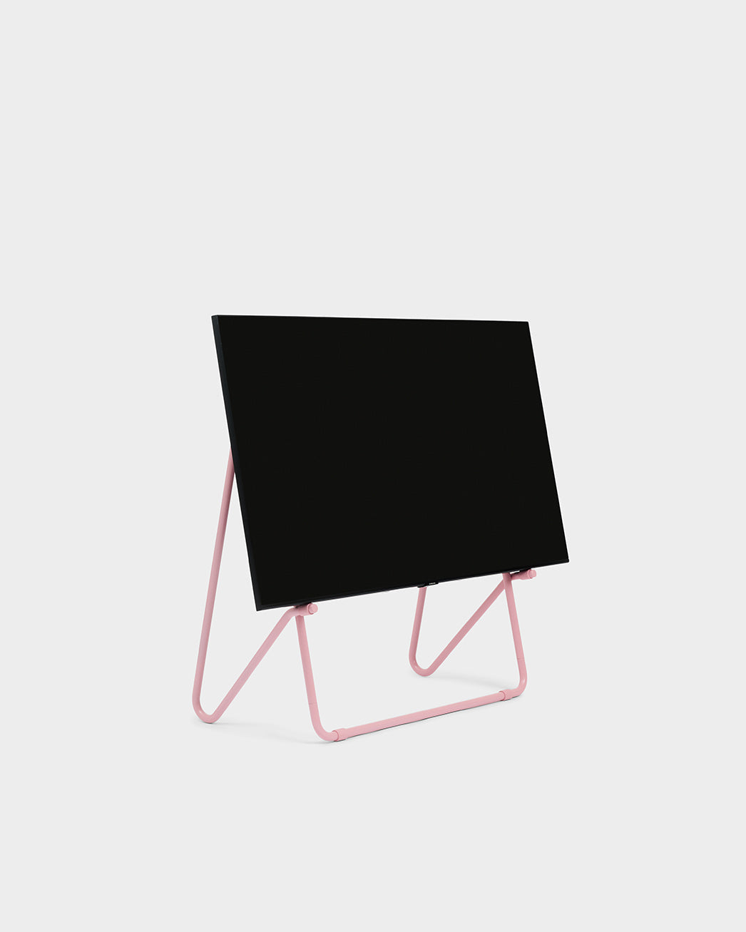 Pedestal Bloom TV Stand - Chrome