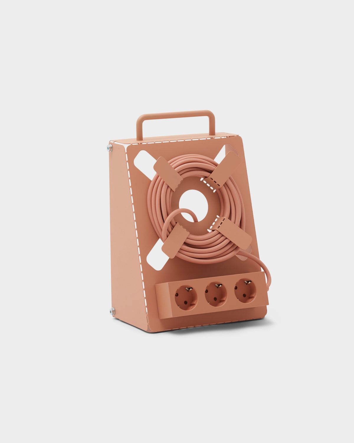 Pedestal Cable Stand - Fire Red