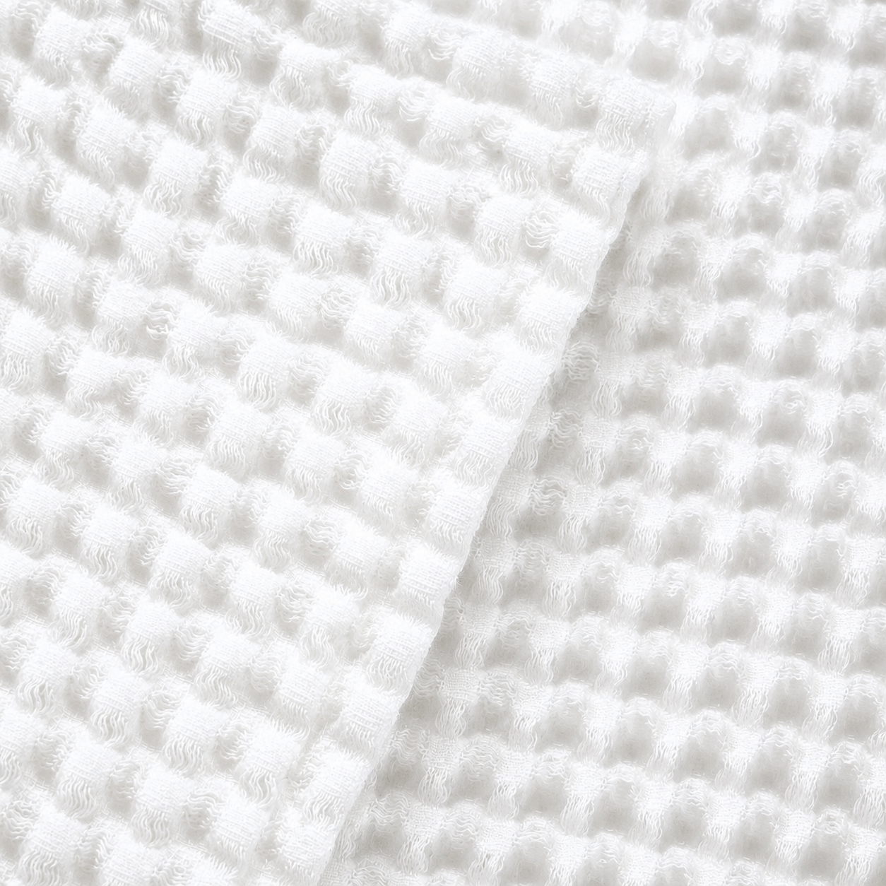 MODERNISM | Waffle Knit Hand Towel Set Of 2 - 100% Cotton - 70 x 50cm