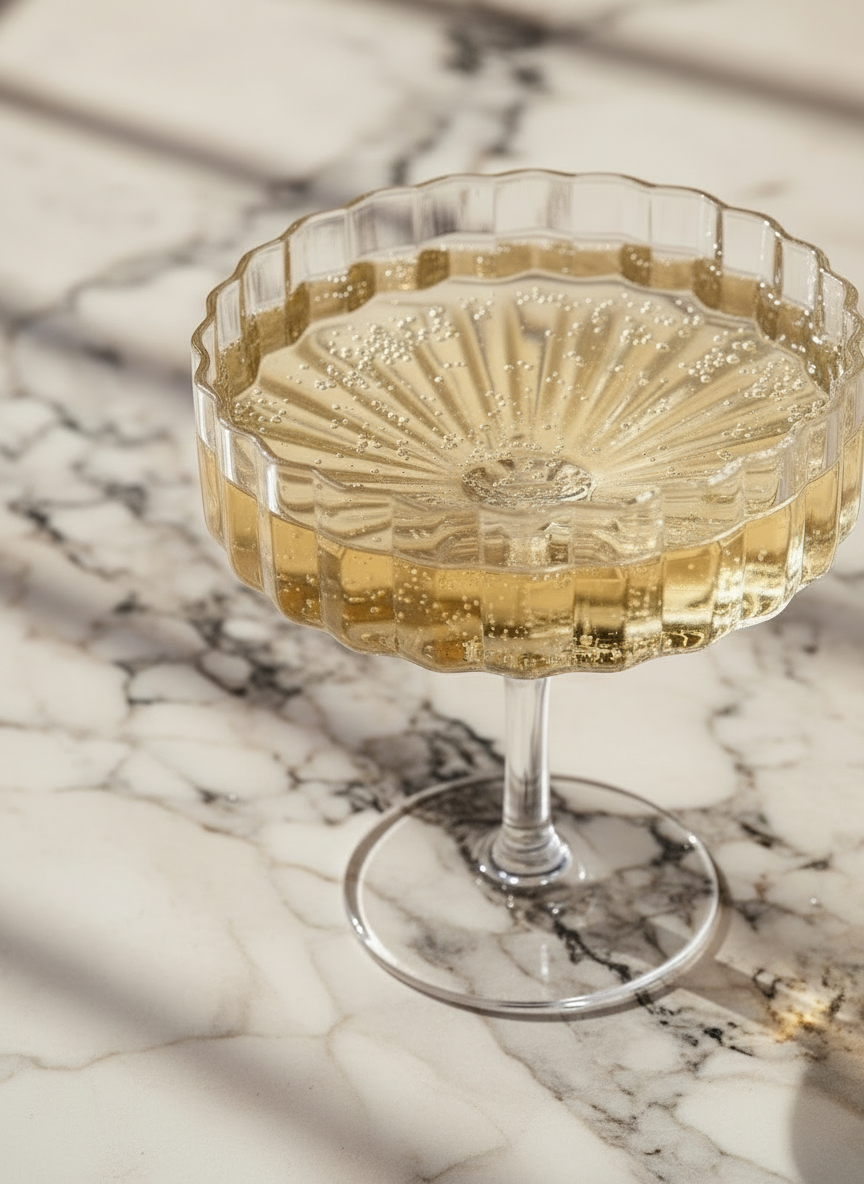 MODERNISM | Cullinan Crystal Champagne Coupe-glass