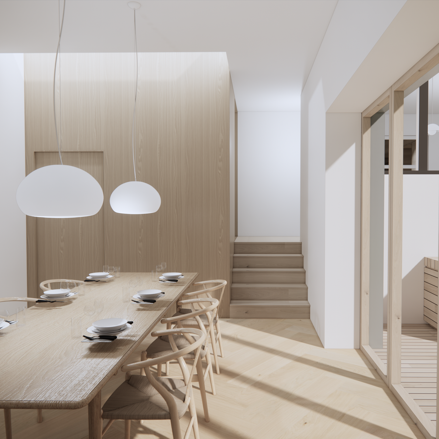 MUUTO | Fluid Pendel Lampa - Stor