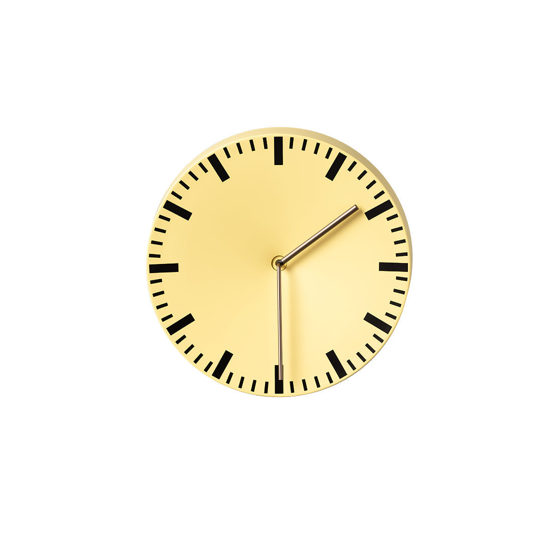 HAY | Horloge analogique - Jaune