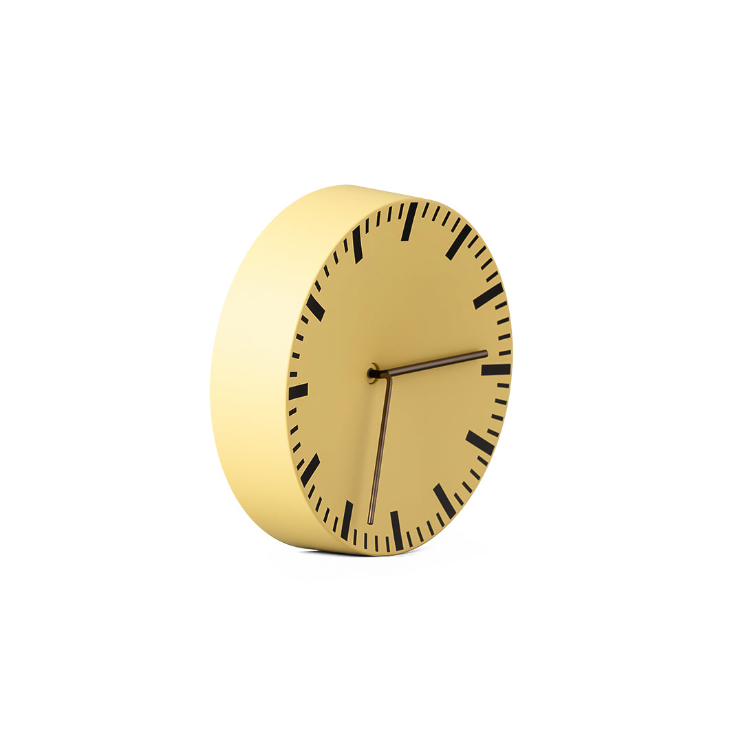 HAY | Horloge analogique - Jaune
