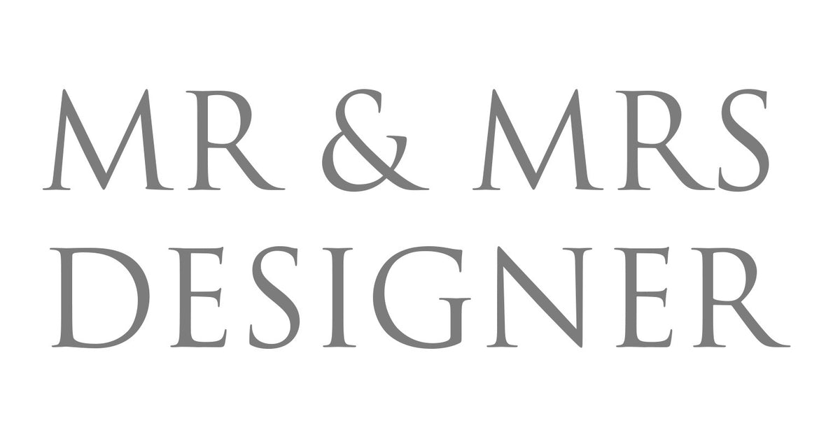 MR AND MRS DESIGNER | Designer Lighting, Home Decor and Furniture
