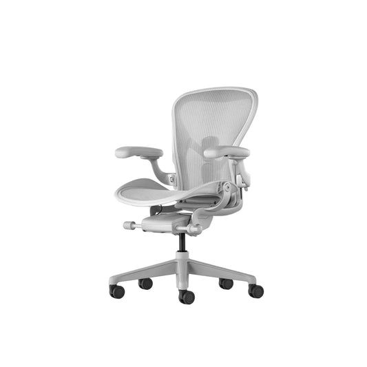 Herman Miller | Aeron Chair With Mineral Frame with Satin Aluminum Base