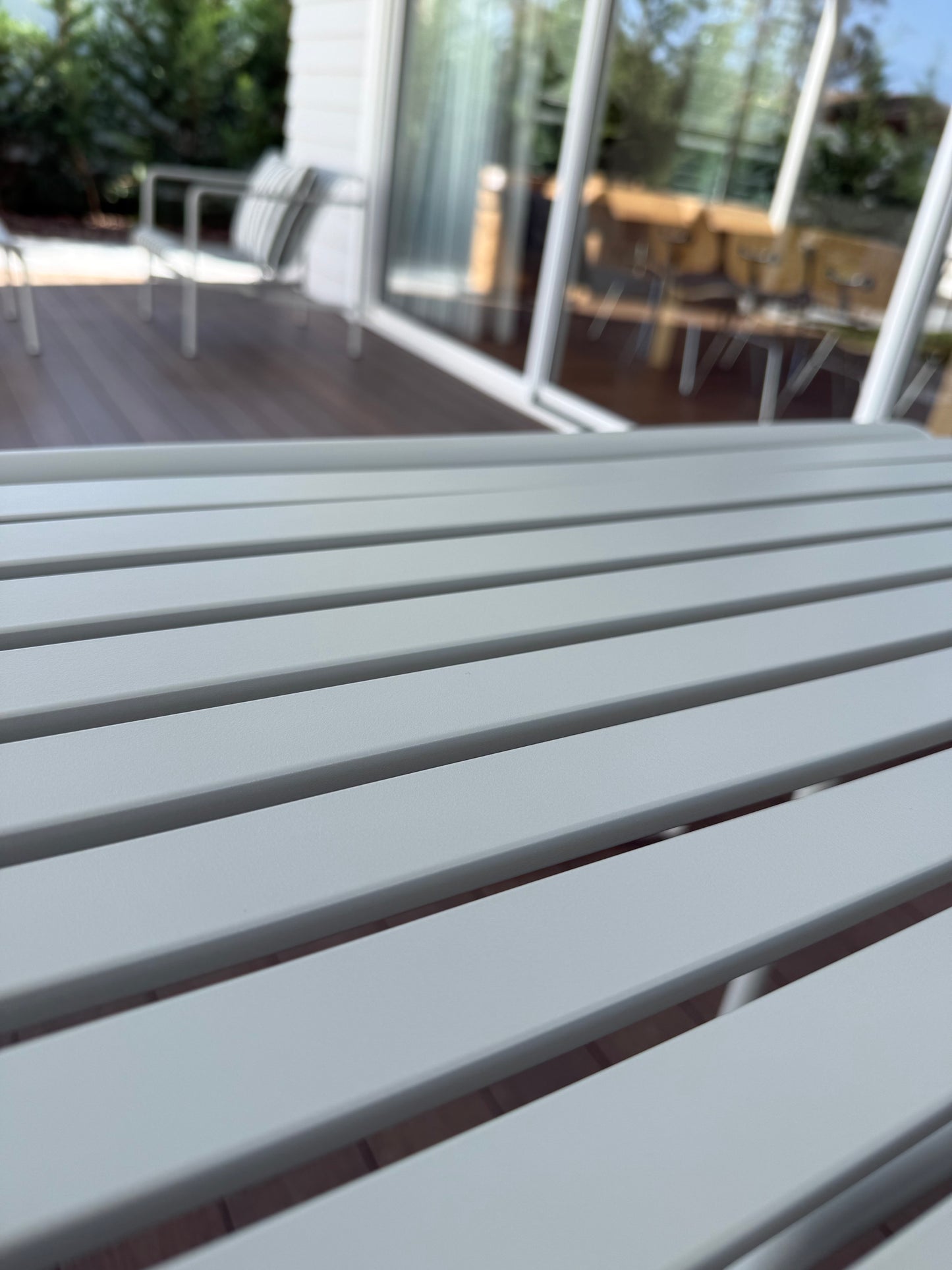 HAY | Palissade Table Sky Grey - Long (New With Defects)