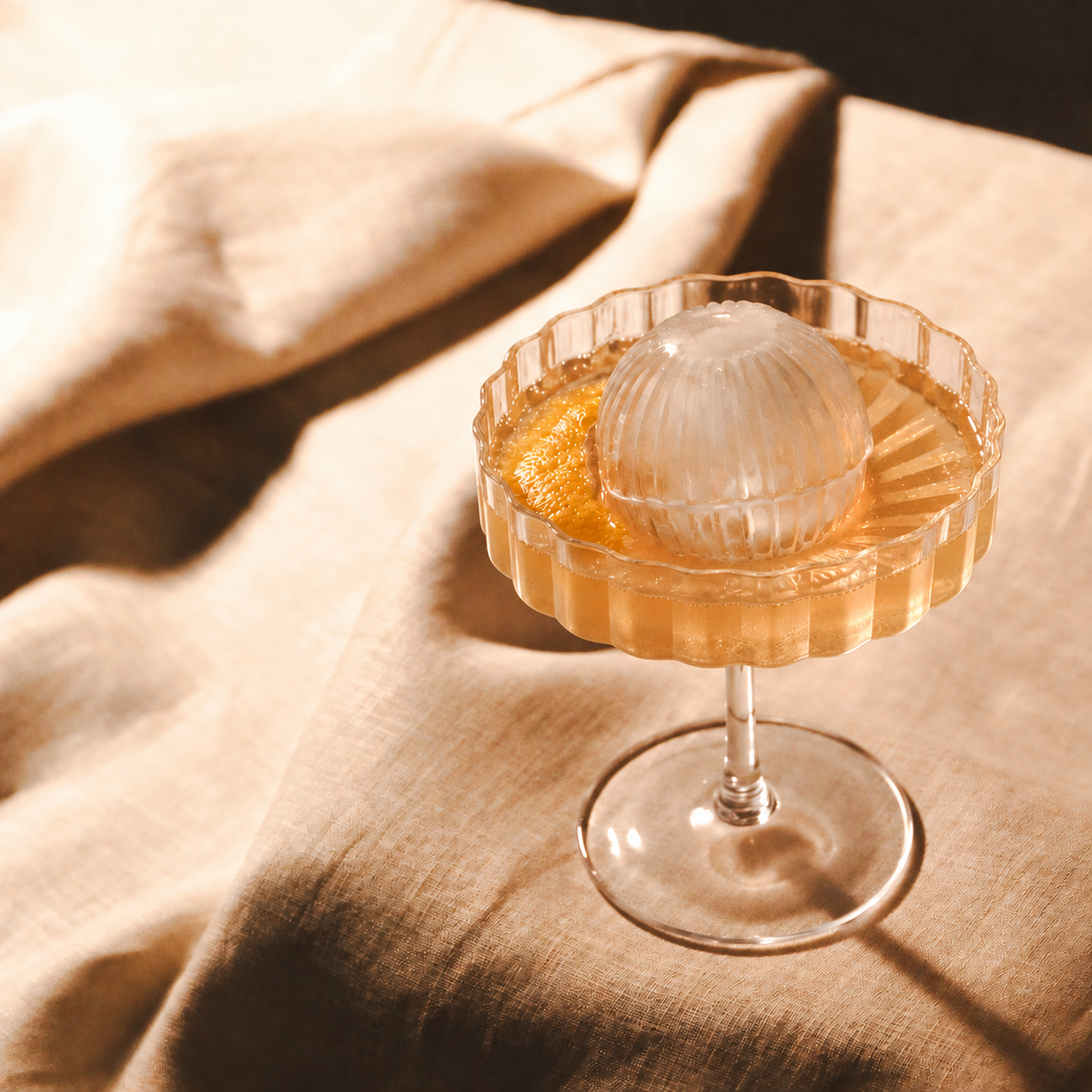 MODERNISM x Lara K | Cullinan Crystal Champagne Coupe Glasses (Set Of 2)