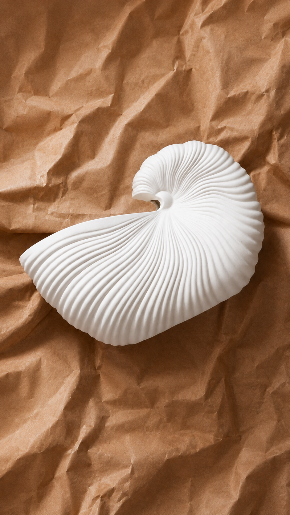 FERM LIVING | Muscheltopf - Off White 