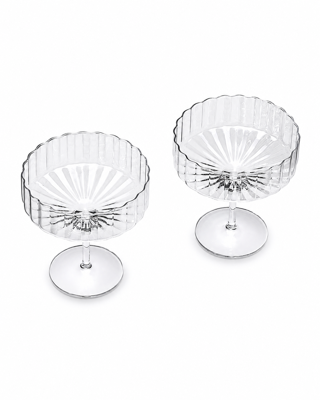 MODERNISM | Cullinan kristallen champagnecoupeglazen