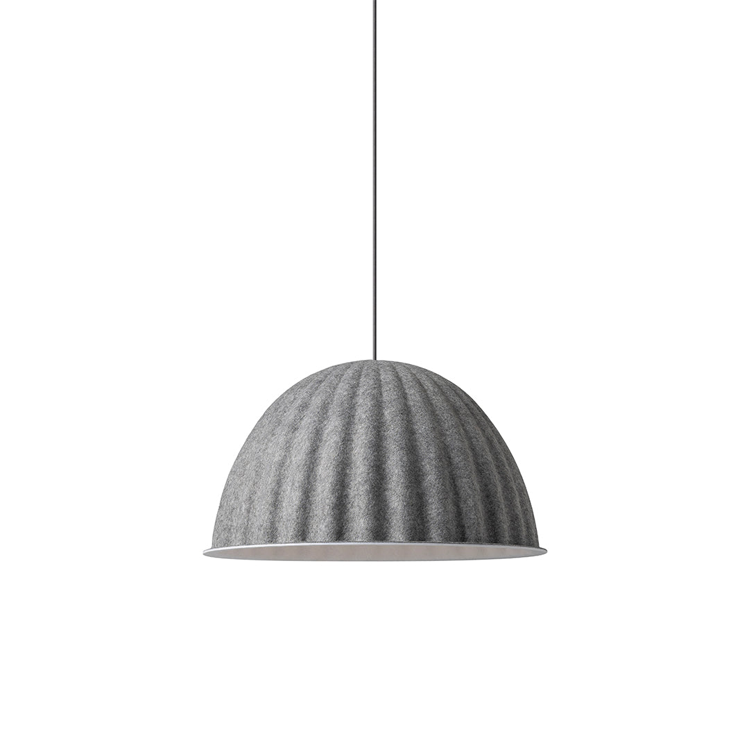 MUUTO | Under The Bell Pendant Lamp - Large - Grey 55cm by Iskos Berlin