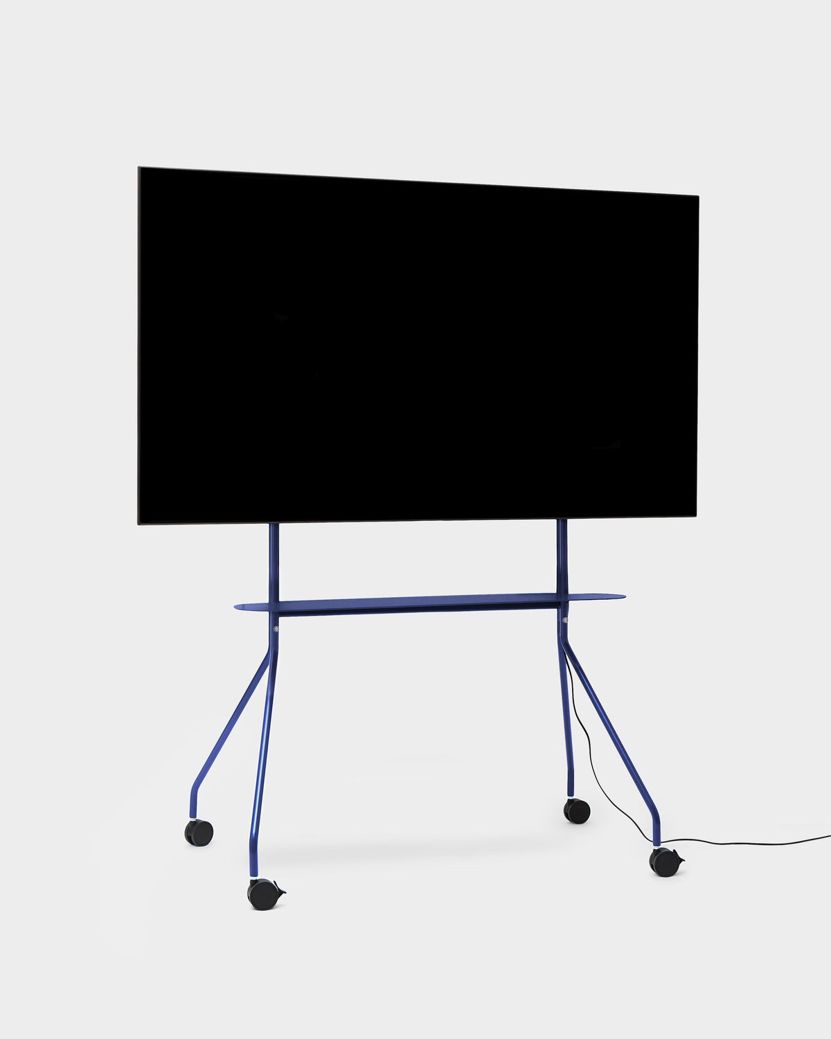 Pedestal Moon PRO TV Stand - Chrome