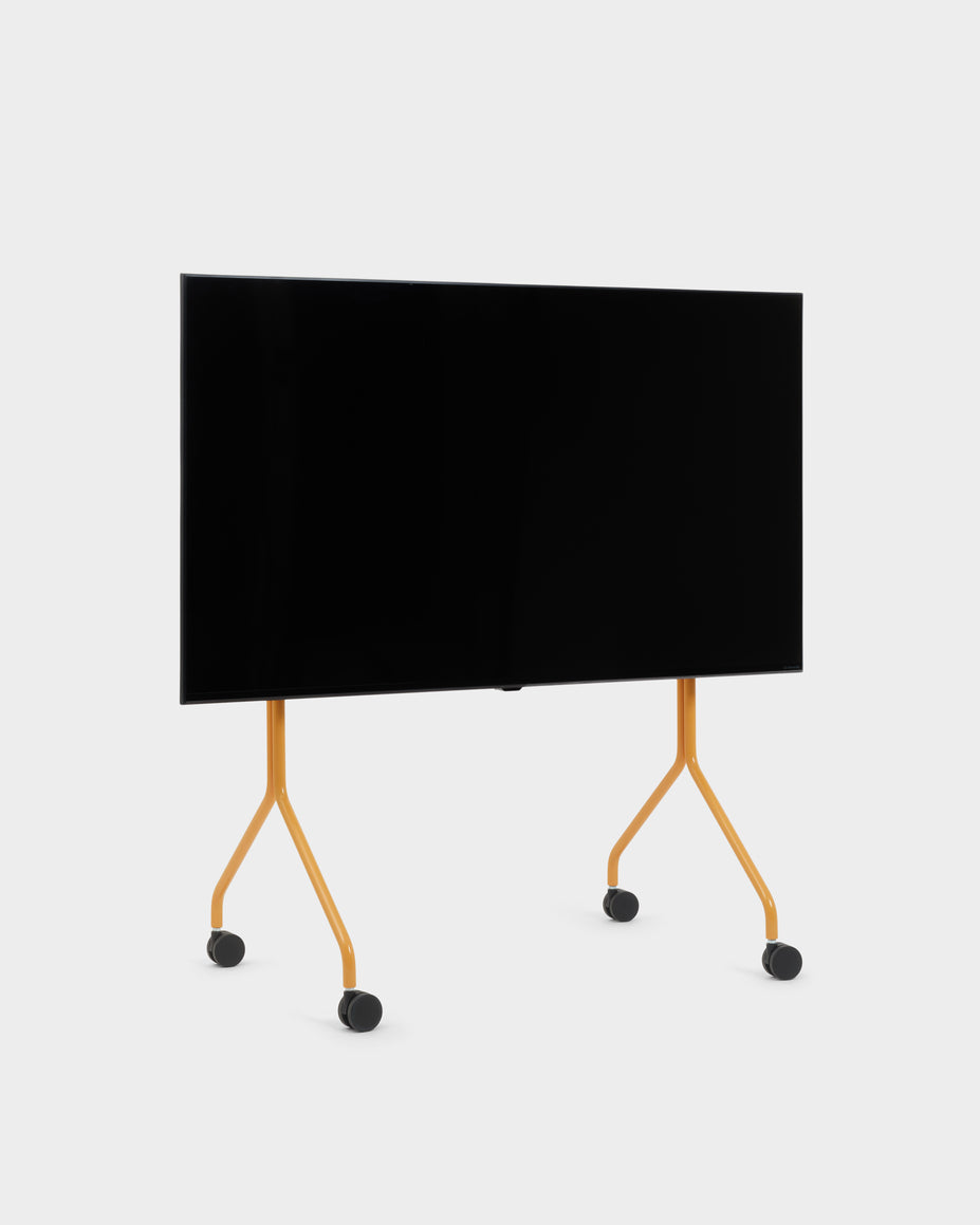 Pedestal Moon TV Stand - Powder Blue