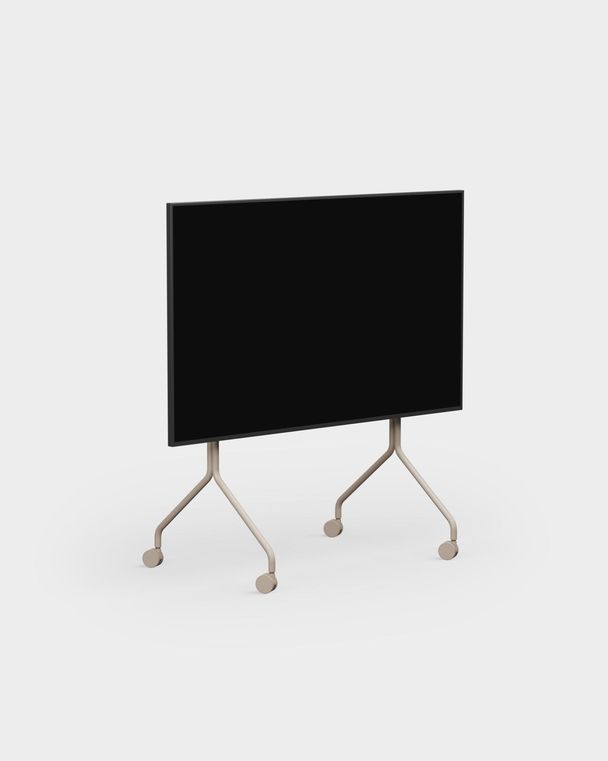 Pedestal Moon TV Stand - Burnin' Red