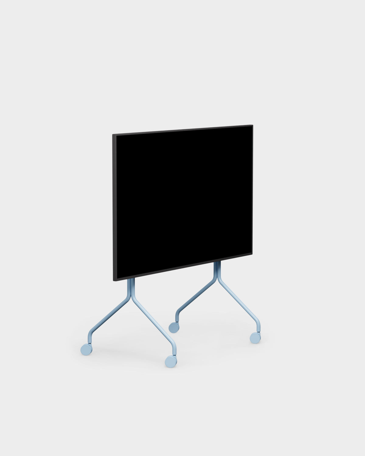 Pedestal Moon TV Stand - Ash Gray