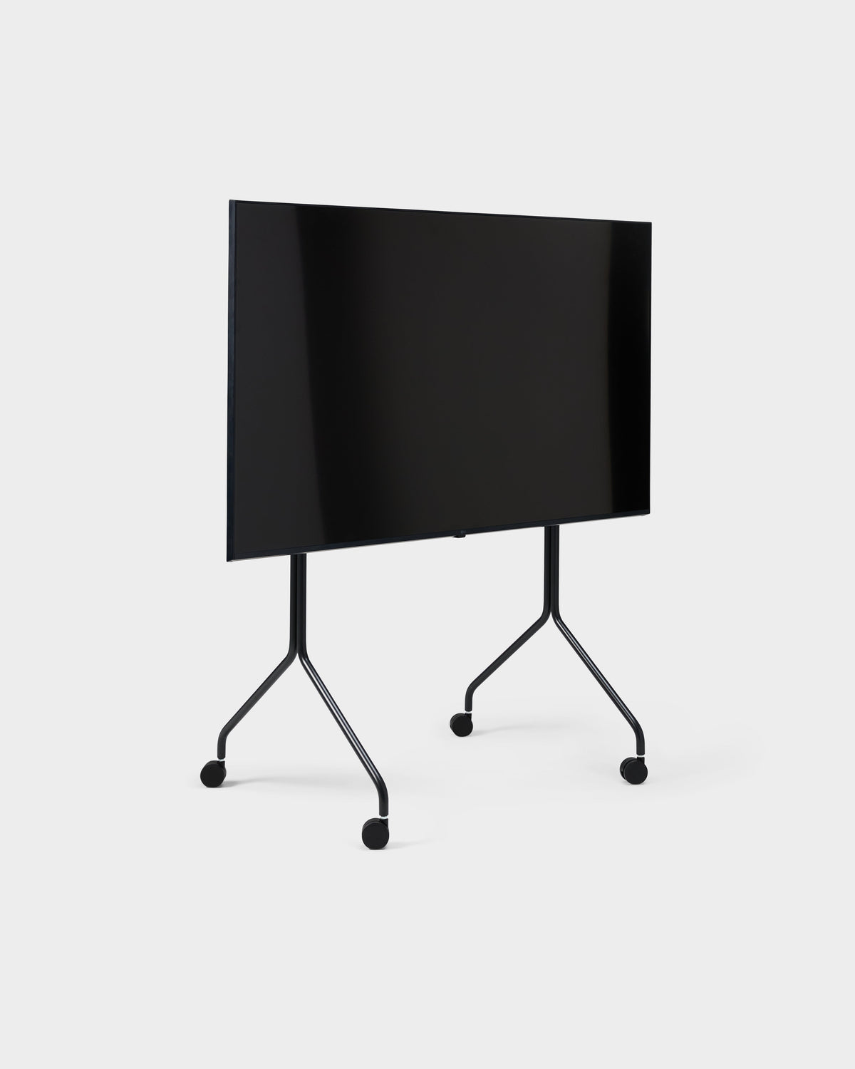 Pedestal Moon Tall TV Stand - Charcoal