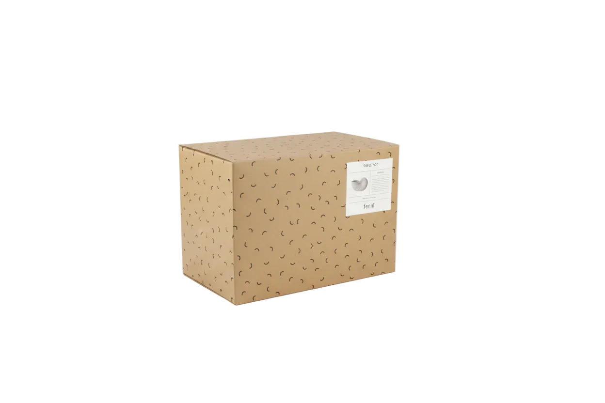 FERM LIVING | Shell Pot - Off White