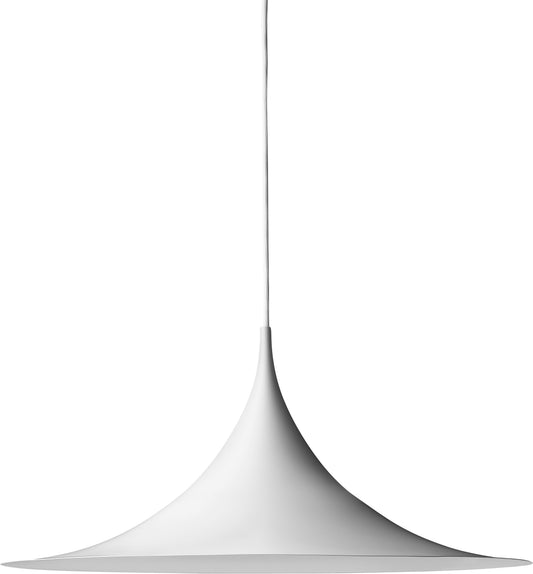 GUBI | Semi Pendant - Medium, 47cm - White Semi Matt
