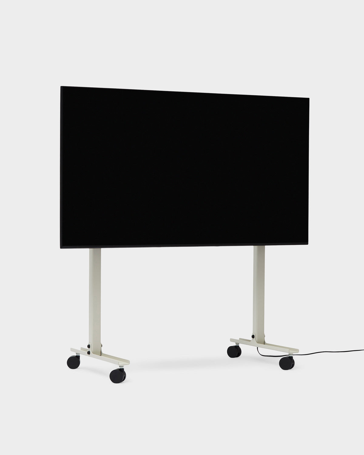 Pedestal Straight Rollin' TV Stand