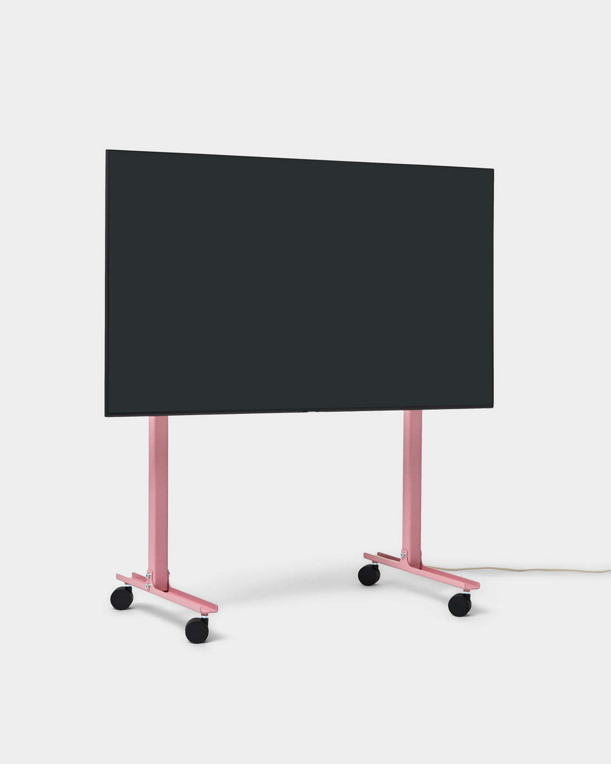 Pedestal Straight Rollin' TV Stand