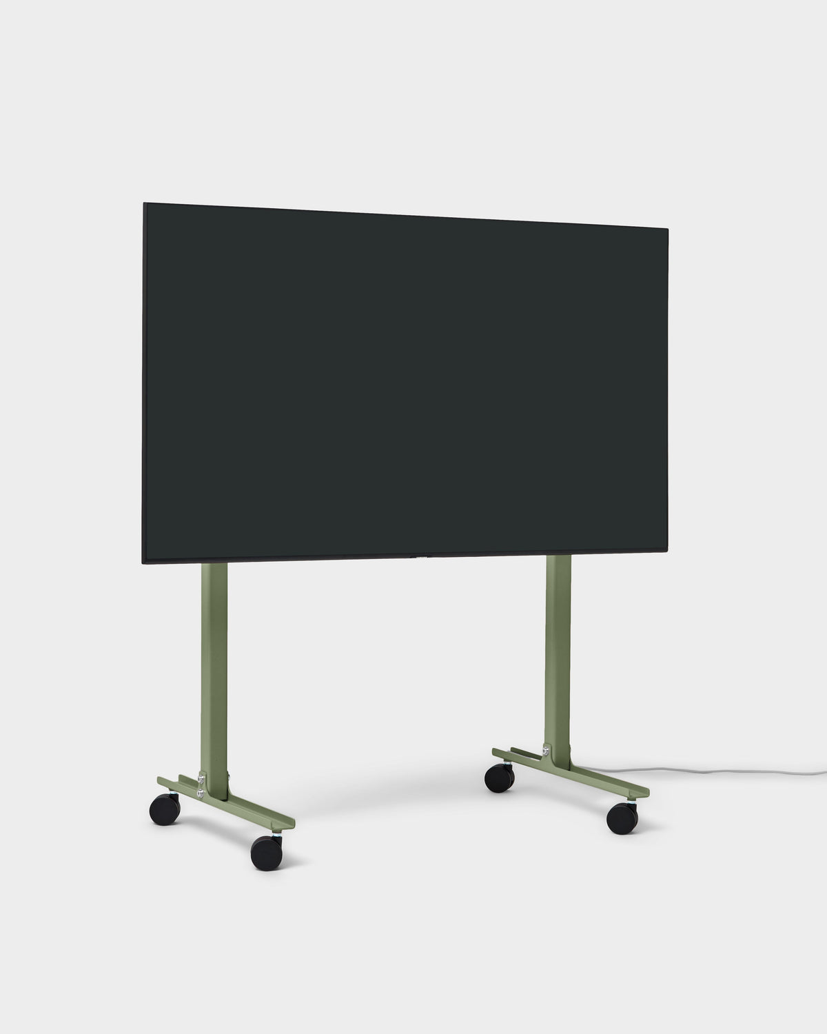 Pedestal Straight Rollin' TV Stand - Bubble Gum