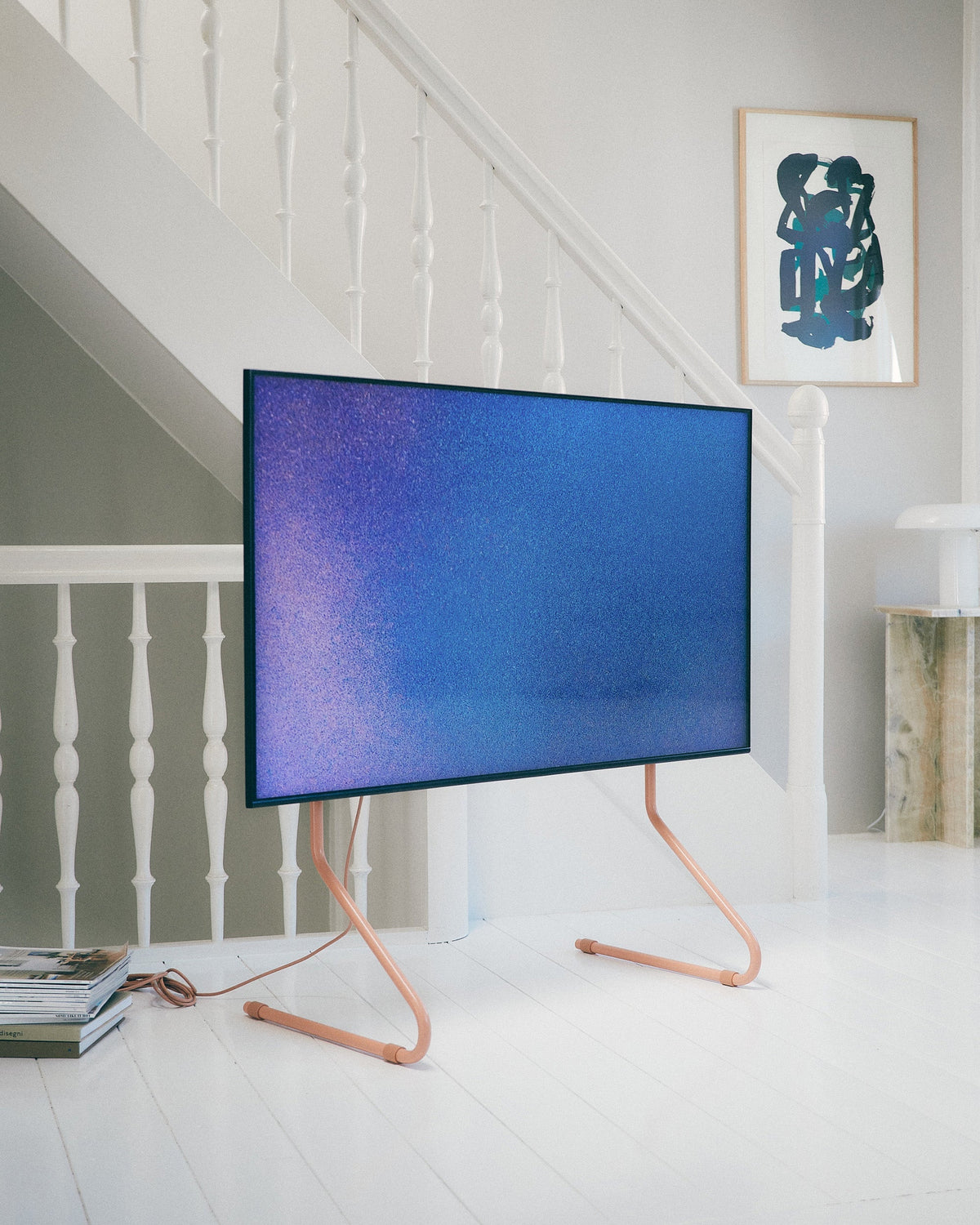 Pedestal Sway TV Stand
