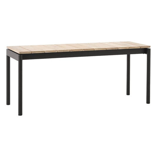 &Tradition | Ville AV27 Bench - Outdoor - Teak & Warm Black