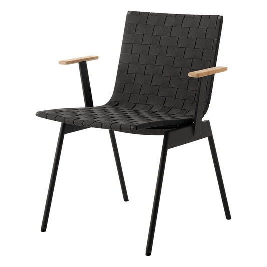 &Tradition | Ville AV34 - Outdoor Armchair - Warm Black