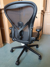 Load image into Gallery viewer, Herman Miller | Aeron Chair With Onyx Frame with Onyx Base
