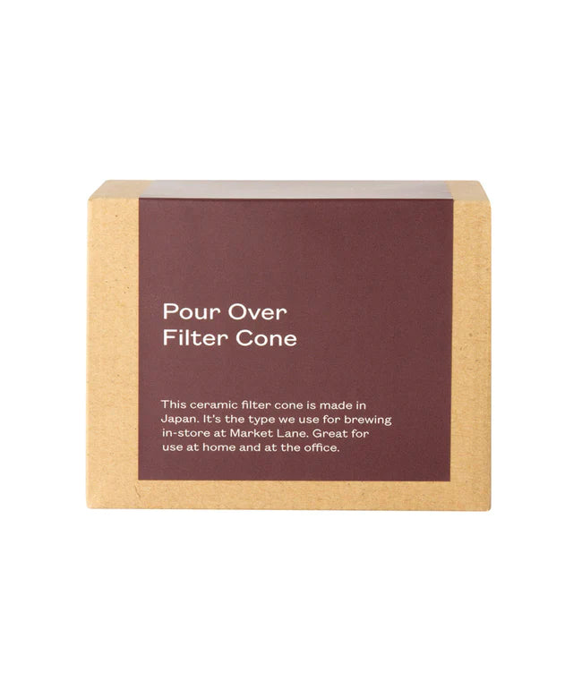 Market Lane Pour Over Cone | Ceramic