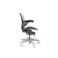 Load image into Gallery viewer, Herman Miller | Aeron Chair with Carbon Frame with Satin Carbon Aluminum Base
