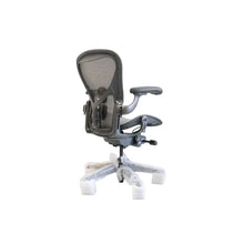 Load image into Gallery viewer, Herman Miller | Aeron Chair with Carbon Frame with Satin Carbon Aluminum Base
