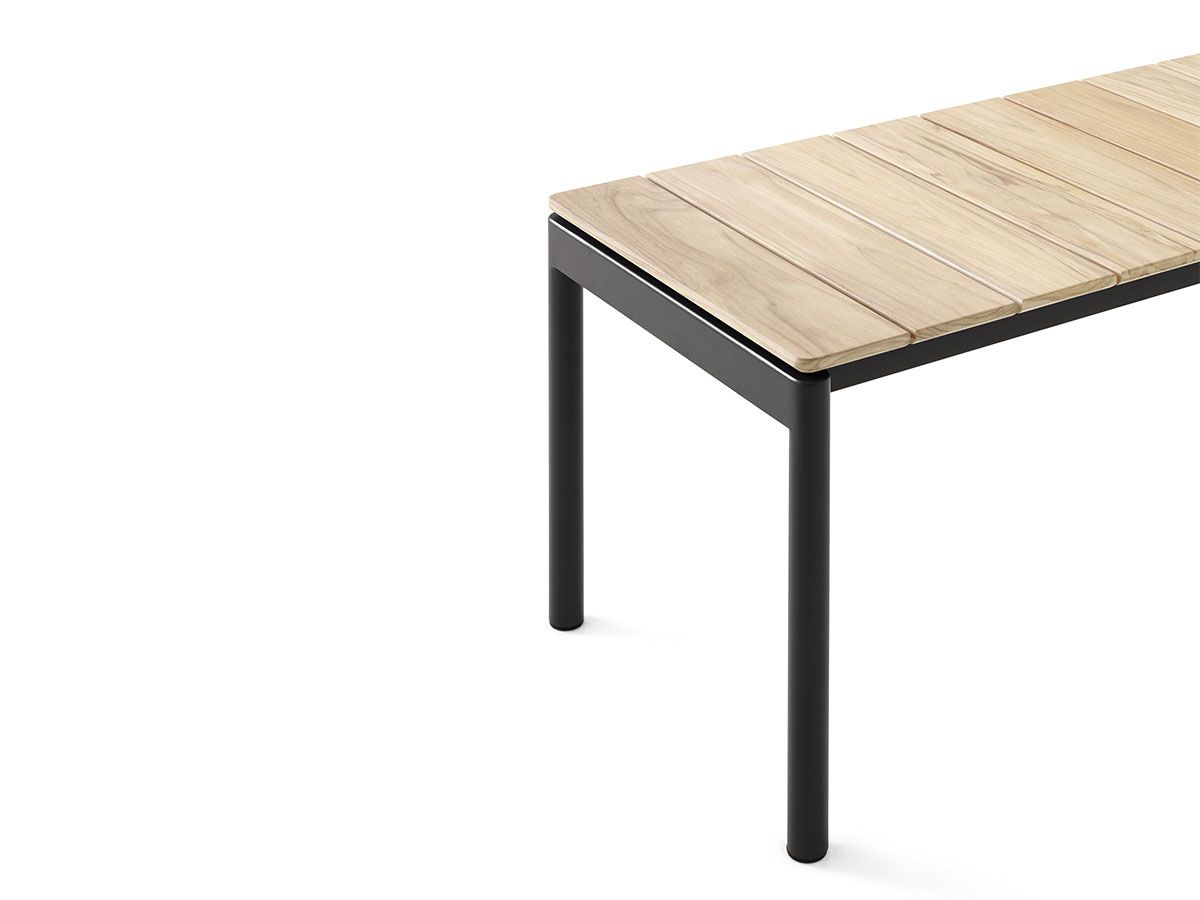 &Tradition | Ville AV27 Bench - Outdoor - Teak & Warm Black