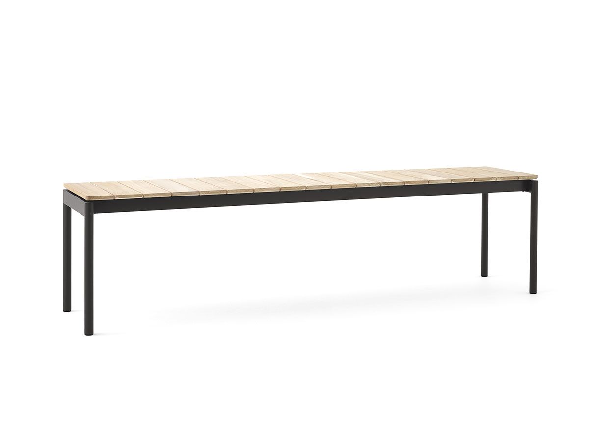 &Tradition | Ville AV28 Bench - Outdoor - Teak & Warm Black