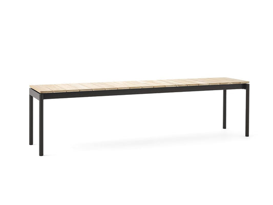 &Tradition | Ville AV28 Bench - Outdoor - Teak & Warm Black